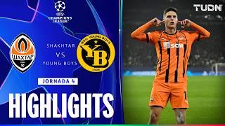 HIGHLIGHTS - Shakhtar vs Young Boys | UEFA Champions League 24/25 | TUDN