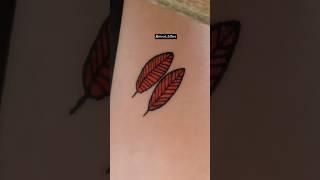 Leaf tattoo #shorts #trending #tattoo