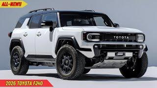 All-New 2026 Toyota FJ40 – Modern Classic Off-Roader!