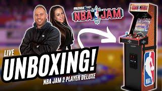 Arcade1up NBA Jam 2 Player Deluxe Unboxing!