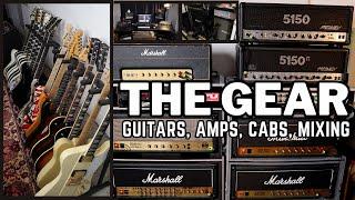 STUDIO TOUR 2024 | THE GEAR | GUITARS, AMPS, CABS, MIXING