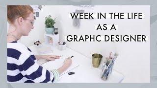 Week in the Life as a Graphic Designer | Freelancer DITL