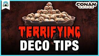 Easy DECO TIPS for Haunted Builds & Dungeons – NO MODS, Beginner Guide | Conan Exiles