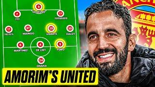 How Manchester United Line Up Under Ruben Amorim