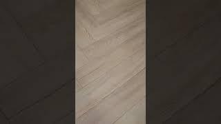 Vinyl Plank Flooring in Herringbone Pattern