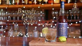 How to make a Brandy Lime and Soda - St Agnes Brandy Cocktail Recipes