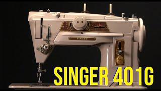 Singer 401g naaimachine introductie – Dutch Nederlands