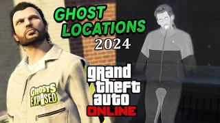 ALL Ghosts Locations (Ghosts Exposed Outfits & Livery) | GTA Online Ghosts Hunt 2024