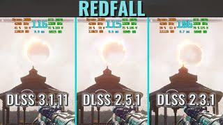 DLSS 3.1.11 vs 2.5.1 - Redfall - RTX 3070 - Ryzen 5 3600 - 1440p