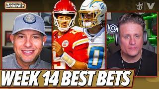 NFL Week 14 Best Bets: Bears-49ers, Bills-Rams, Chargers-Chiefs + CFB Big Ten, SEC Champ | 3 & Out