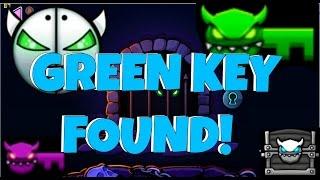 GREEN KEY FOUND! Only one more key left! :D