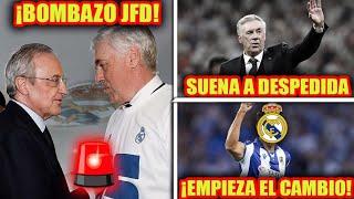 Floren LO TIENE DECIDIDO: Se REUNIRÁ con Ancelotti HOY para comunicárselo | SUENA A DESPEDIDA