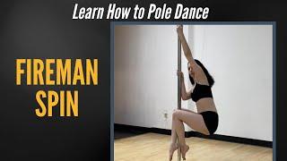 Fireman Spin - Beginner Pole Dance Moves | PolePedia