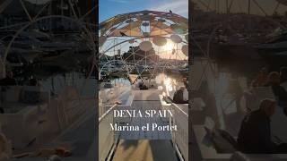 Experience the Magic of Denia Sunset at Marina el Portet! ️️️ #deniaspain #deniahafen