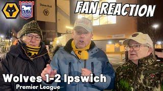 HEARTBROKEN  Wolves 1-2  Ipswich Instant Fan Reaction | Premier League