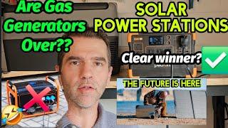 Solar Generators vs Gas Generators. Watch before buying!