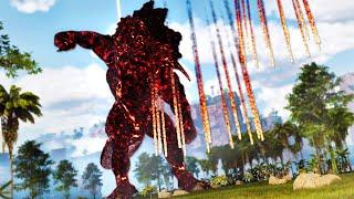 This KAIJU Has An Actual VOLCANO on its Back and Throws Meteors! | ARK Primal Nemesis #31