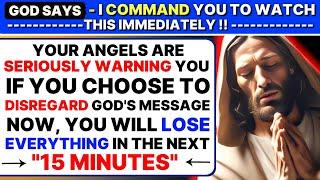  GOD SAYS - I COMMAND YOU TO WATCH THIS IMMEDIATELY!! GOD'S SECRET MESSAGE FOR YOU #godmessage