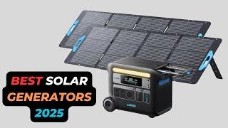 5 Best Solar Generators 2025 | Top 5 Best Solar Generators Reviews