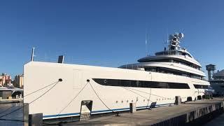 Feadship superyacht ZEN in Barcelona