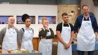 Celebrity MasterChef 2018. S13 E1. Keith Allen, Michelle Ackerley, Martin Bayfield, Josh Cuthbert...