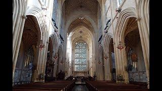 Inside Bath Abbey!