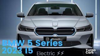 Watch for the first time the all-new #BMW #5 Series i5 G600 2023 2024 hit the road  #turpo_cars