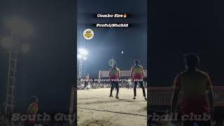 Praful / Shahid combo on fire volleyball @lajpore surat #volleyballshooting #volleyball #viralvideo