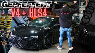 AUDI R8 FACELIFT MIT GEPFEFFERT KW V4 & HLS4 DROPKIT