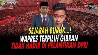 Arithok: GIBRAN WAPRES TEPILIH NGILANG, TAK HADIRI  PELANTIKAN DPR.. KEMANA NIH?? #45