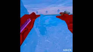How to glitch swim in gorilla tag...It's faster than normal #MangoVr #gorillatag #shorts