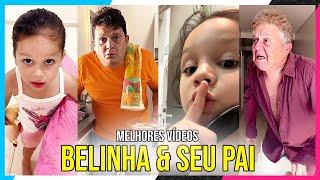 Os TIKTOKS Mais HILÁRIOS de BELINHA & SEU PAI: CHOREI DE RIR com GERSON PACUJÁ!