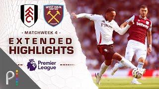 Fulham v. West Ham United | PREMIER LEAGUE HIGHLIGHTS | 9/14/2024 | NBC Sports