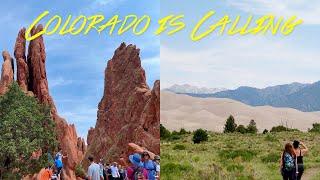 Colorado 8 Days Road Trip #1 Denver, Garden of the Gods, Pikes Peak bus tour, Great sand Dunes