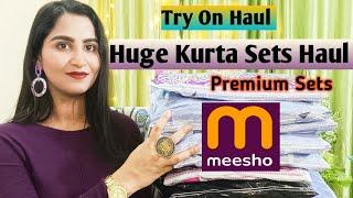 Meesho Kurta Sets Haul| Premium kurta set| Priya Jai Singh #meesho #meeshohaul #kurtasethaul #kurta