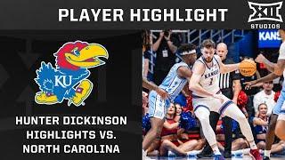 Hunter Dickinson Highlights vs. North Carolina