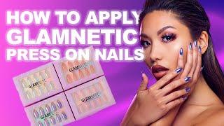 HOW TO APPLY GLAMNETIC PRESS ONS