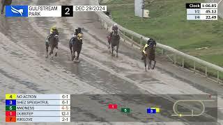 Gulfstream Park December 29, 2024 Race 2