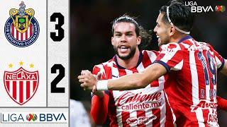 Chivas vs Necaxa 3-2 Resumen Y Goles Completo  Liga MX 2024 HD