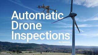 Automatic Drone Inspections for WTG / Wind Turbines | Aerones