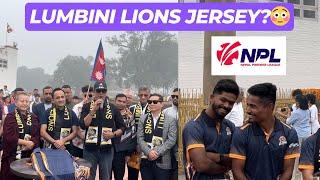 Jersey reveal ? || Lumbini lions || Nepal premier league 2024 ||