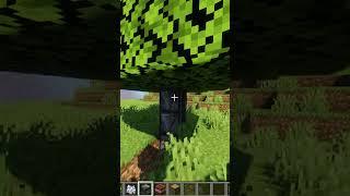 How To Make Easy Tree Trap in Minecraft(Hell_s_Comin_With_Me)