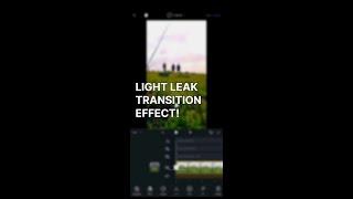 Light Leak transition effects| light Leak overlay mobile editing|VN video editor mobile