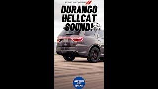 Best Sounding Family SUV! | Dodge Durango SRT Hellcat #shorts