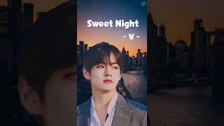 [1시간,세로,한영가사] Sweet Night 스윗나잇 단밤 한글가사해석 (이태원 클라스OST,방탄소년단 김태형 BTS V)