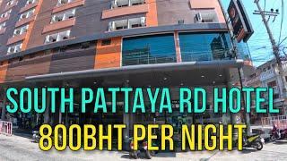 SOUTH PATTAYA ROAD 3-STAR BUDGET HOTEL 800BHT NIGHTLY HIGH SEASON REVIEW - THE GRAND DAY NIGHT