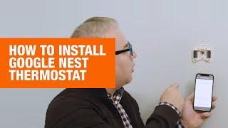 How to Install the Google Nest Thermostat | The Home Depot Canada