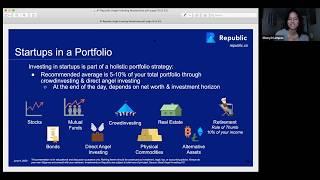 Angel Investing Portfolio Construction — Republic Masterclass 1/3 E03