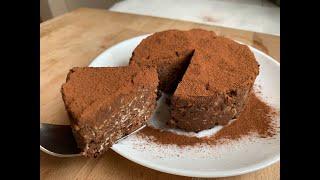 2 Ingredient VEGAN CHOCOLATE CAKE (no baking, gluten free)