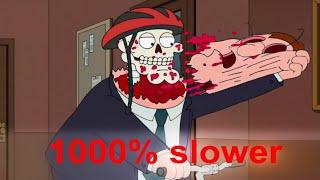 Family Guy - Peter rips his face off 1000% slower